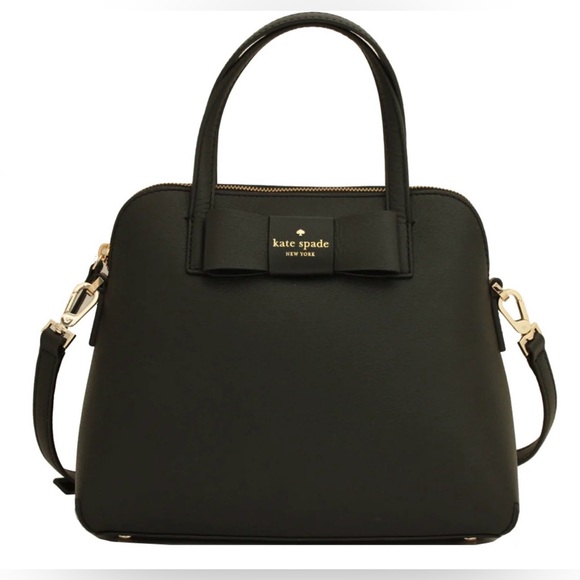 kate spade Handbags - Kate Spade Robinson Street Maise Bow Pebbled Leather Satchel Purse
